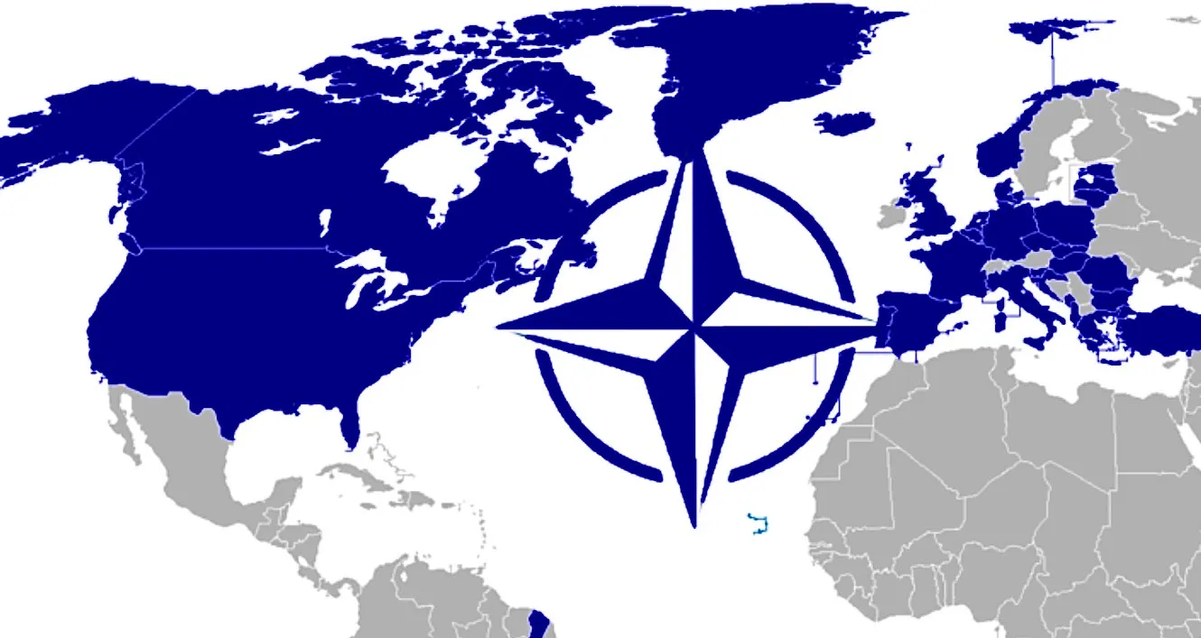 Карта мира нато со странами